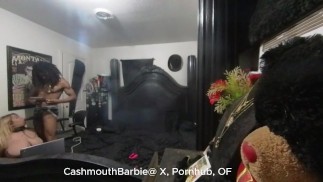 Asian Teen  Submit To Master Eat Big Black Dick On Cam CashMouthBarbie Behind the Scenes