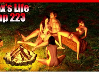Max's Life Temporada 4 Cap 223 - Orgia En El Campamento Con 3 Hermosas MILFs