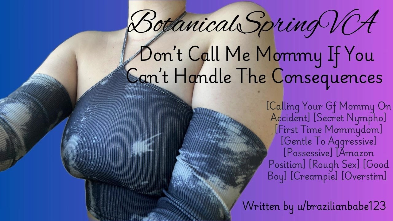 [F4M] Dont Call Me Mommy If You Cant Handle The Consequences [Audio Porn]