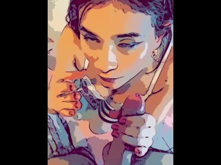 420 吸烟深喉恋物癖口活合集 3/3