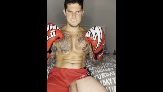 GAY BOXING with A BIG COCK!!😈😈