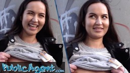 Public Agent - Cute русскую студентку уговорили на секс на улице