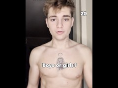 RESANU the Balkan Twink Prefers Cock — Gets Wrecked by Men, Not Interested in Girls 💦🍑