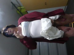 Naughty Sissy Smoking & Drinking Piss