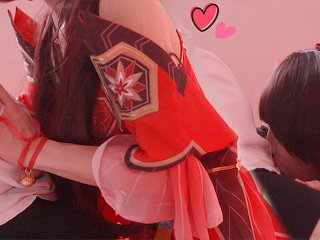 【Honkai StarRail】🏮 Blowjob Sparkle cosplayer, hentai japanese shemale cosplay 12