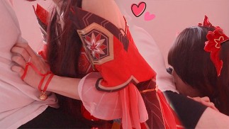 Thumbnail 【Honkai StarRail】🏮 Blowjob Sparkle cosplayer, hentai japanese shemale cosplay 12