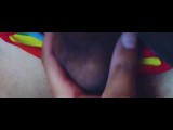 Barely legal 18 year old plays with cock and cums