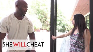 SHE WILL CHEAT - Horny Rose Darling Cheats On Her Husband With The Muscular Masseur
