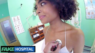 A Gorgeous Brazilian Ebony Student Has A Check-Up
