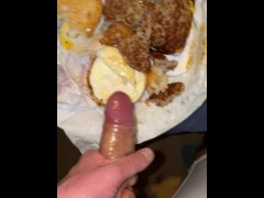MY DICK meets Double Egg Sausage MUFFIN ** HORNY **