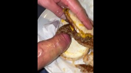 MY DICK meets Double Egg Sausage MUFFIN ** HORNY **