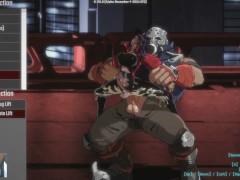 GOTH FUTANARI BEING FUCKED BY GIANT BANDITS - PURE ONYX