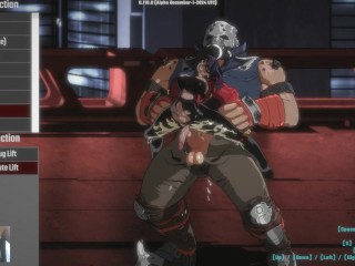 GOTH FUTANARI BEING FUCKED BY GIANT BANDITS - PURE ONYX