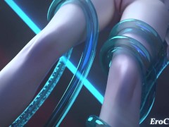 Zenless Zone Zero Anby get's fucked by Trigger her huge strapon - Screenshot 5 of 16 - Lesbian