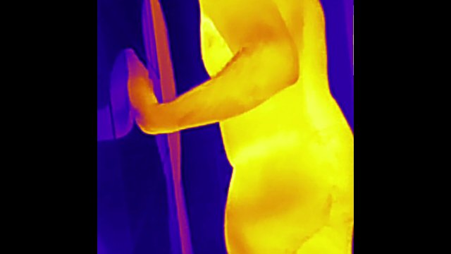 Thermal vision - Just taking a shower