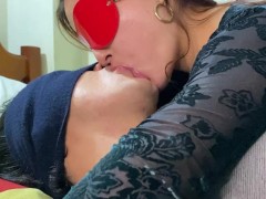 HERMANASTRA dirige un BESO FRANCÉS PROFUNDO y muy HÚMEDO