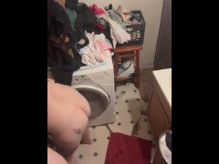 THIS IS WHERE MY STEPSIS HOPPED OUT SHOWER AND YOU KNOW STEPBRO FOLLOWED TO SUCK HER TITS