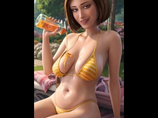 Vanessa Bloome向Honey 🐝表达她的love