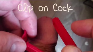 Beautiful Frenum Cock "Clip on Cock"