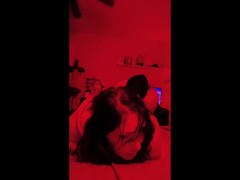 Ghost face breeds dumb slut