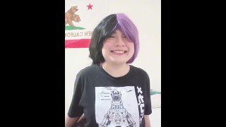 Cute Mexican Femboy Having Fun in Her Room (˶˃ ᵕ ˂˶) .ᐟ.ᐟ