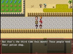 HAREM In Another World [ HENTAI Game ] Ep.24 helping PRINCESS to CUM ALL NIGHT long !