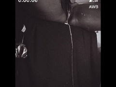 Making a mess after closing hours 💦 full video on onlyfans/fansly