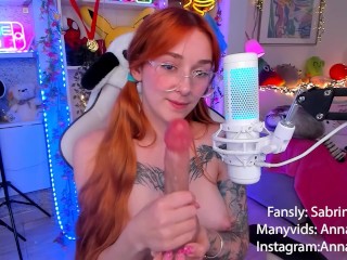 Glasses Lady JOI your Cock ASMR