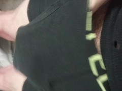 Cumming through my boxers for a special someone! 😏