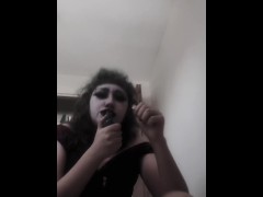 goth girl toke n toes