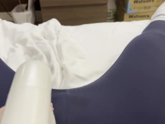#015 Lululemon Yoga Pants Tights Vibrator Baby Extraction - Screenshot 15 of 16 - Tights