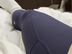 #015 Lululemon Yoga Pants Tights Vibrator Baby Extraction - Screenshot 6 of 16 - Lululemon