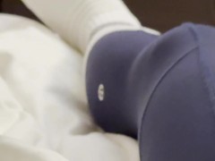 #015 Lululemon Yoga Pants Tights Vibrator Baby Extraction - Screenshot 7 of 16 - Yoga
