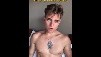 La rendición de Twink Resanu termina en Hot Creampie