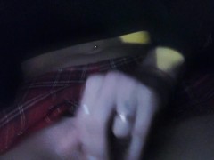 Intense close-up car masturbation – raw, real, and unfiltered! Shot up close to capture every steamy