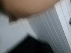 Ele me comeu muito gostoso na varanda