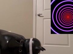 Latex Doggy Bitchsuit Spirals