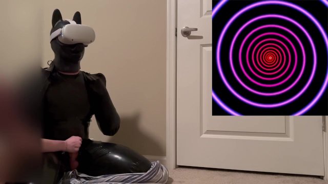 Watch Bondage Video:Latex Doggy Bitchsuit Spirals