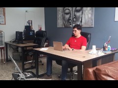 job interview turns hot. 1/16