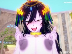 Queen Lamia Paizuri Blowjob ASMR (Femdom) (Titjob) (Edging)