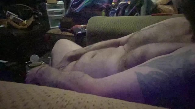Stroking it feeling great