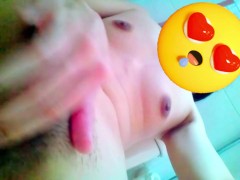 MASTURBATION CREAMPIE!
