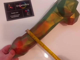 Organotoy - Художественный фаллоимитатор Geometrix размер XL Giant Organotoy.de