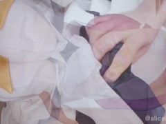 🤍【AliceHolic13】Elaina Cosplaying ends up wet, dumb, and full of cum