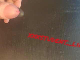 Сперма на столешнице