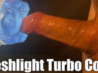 Japanese Guy Cum with Fleshlight Turbo Core