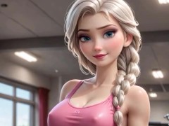 О боже, Эльза Дисней Аниме хентай - Screenshot 14 of 16 - Cute Girl
