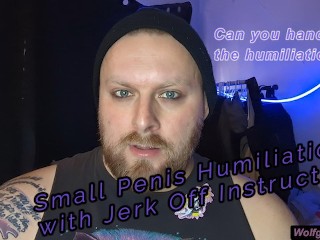 POV Roleplay: Humiliating you for having a Tiny Penis (with Cum Countdown and Jerk off Instructions)