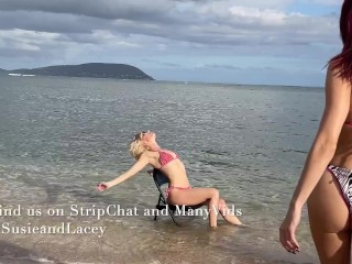 Oceanic Temptation: a Sapphic Lap Dance in Paradise SFW Teaser