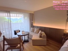 【素人】色白美女がプールでおっぱい露出して温泉で中出し性交 素人カップル/美少女/色白美乳/中出し/フル動画(44分)/일본여대생과질내사정섹스 - Screenshot 3 of 16 - 日本人